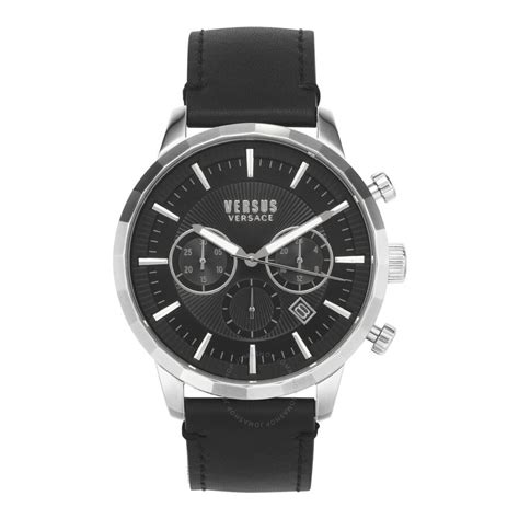 Versus by Versace Eugene Chronograph Quartz Black Dial 